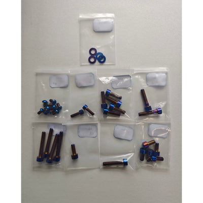 Surron Light Bee titanium bolt kit - 55 bolts