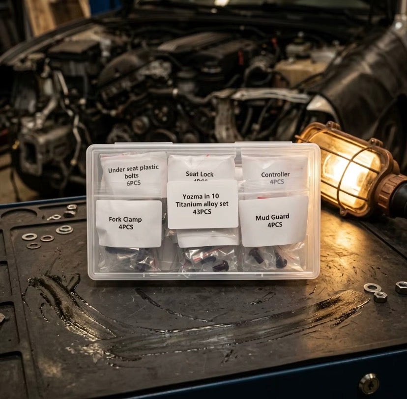 Valtinsu/yozma titanium bolt set (43 bolts)