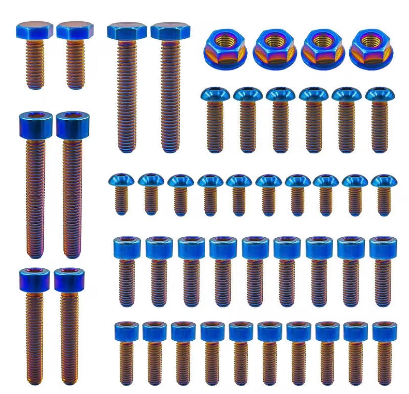 Sur-ron ultra bee titanium bolt kit (57 bolts)