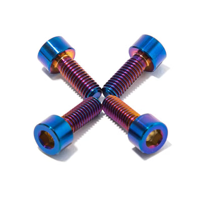 Sur-ron titanium direct stem bottom bolts (set of 4)